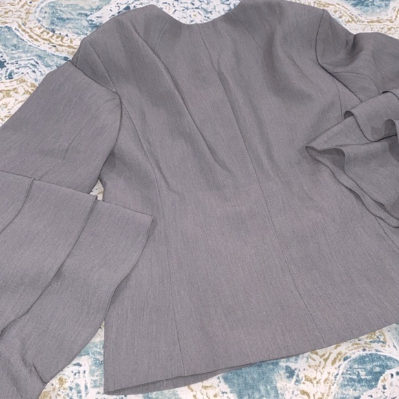 Banana Republic grey blazer jacket size 6 - Picture 7 of 7